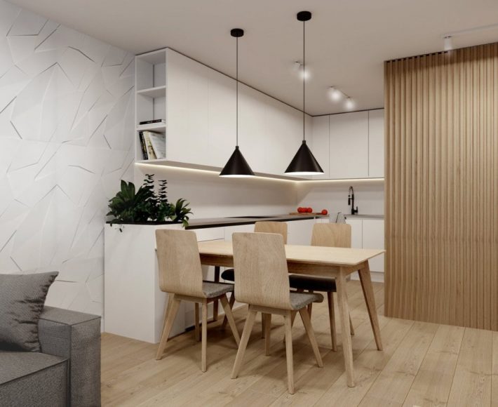 Mieszkanie 47 m2 w minimalistycznym stylu (4)