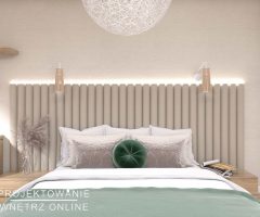 projekt sypialni w jasnych kolorach (1)